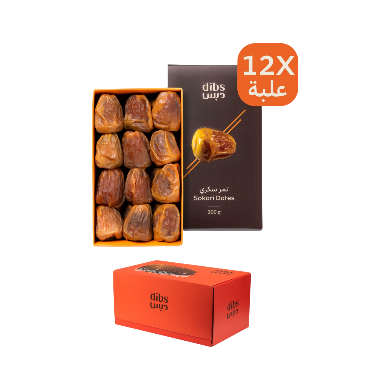 سكري ذهبي فاخر - باكج 12 علبة