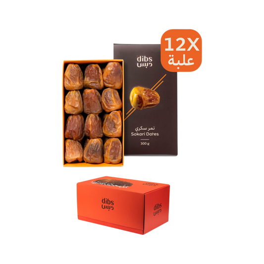 سكري ذهبي فاخر - باكج 12 علبة